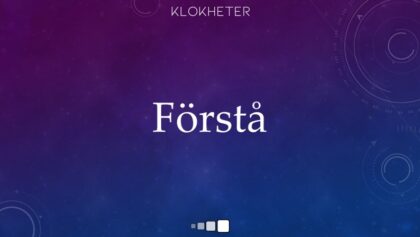 Förstå