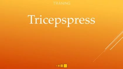 tricepspress
